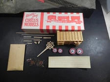 WARDIE-JAY (Wood)  BAGGAGE Wagon O GAUGE/ "PARTIALLY BUILT"