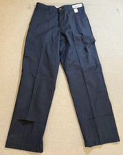 Dickies Pants Mens 30/39U Blue Canvas Pocketed Workwear 30X30..