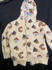 Nickelodeon Paw Patrol Boys Size 6 Zip Front Hoodie