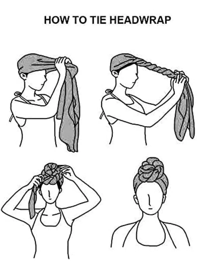 Джерси шарф хиджаб головной убор надежном шарф - Изображение 3 из 4