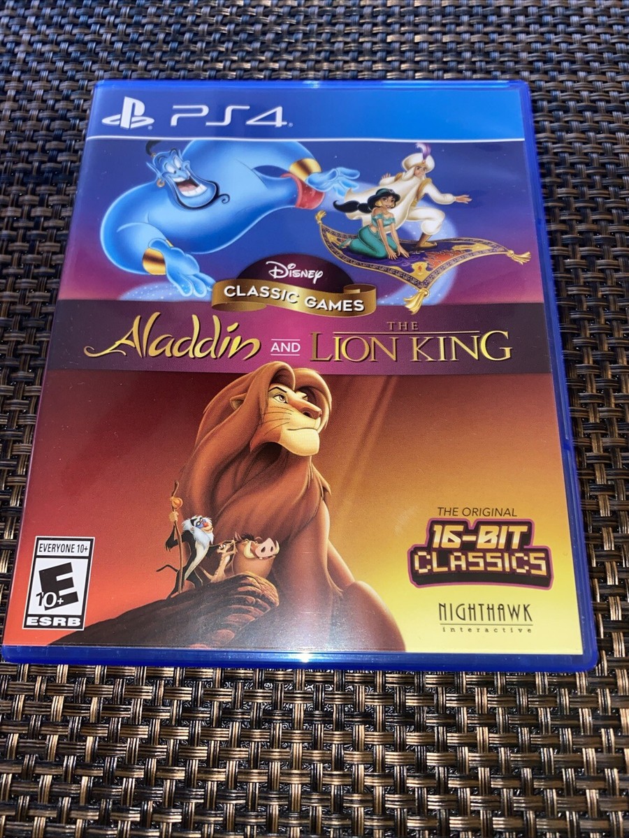 Disney Classic Games Aladdin and The Lion King PS4 860000790727| eBay