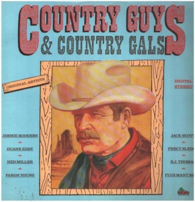 Country Guys & Country Gals Various NEAR MINT dino music Vinyl LP