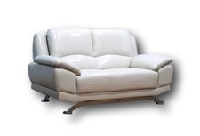 Divano Sofa Sofà Bianco Arredo Attesa Hall Divani 2 Posti 160x92x92 Italfrom