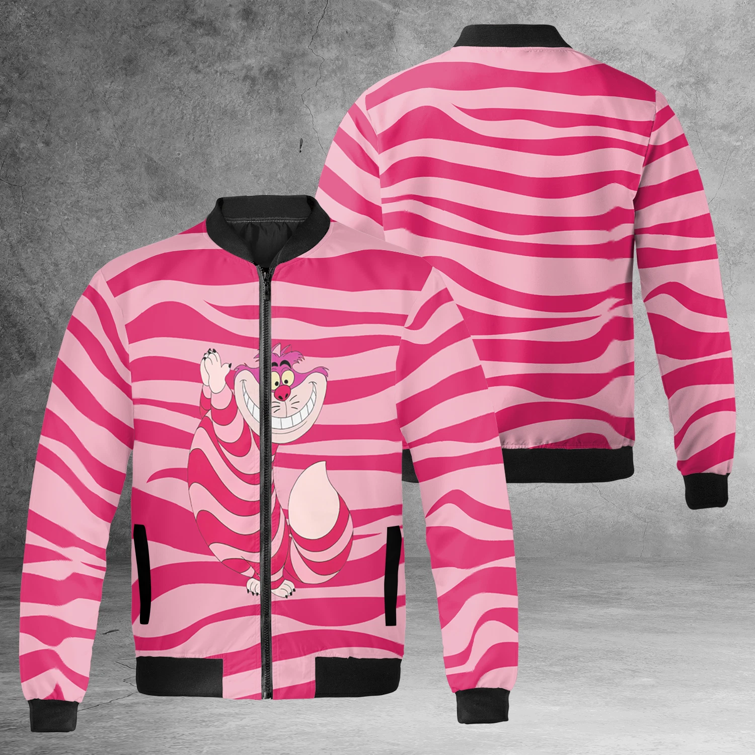 Cheshire Cat Cosplay Costume Alice In Wonderland Cartoon Jacket