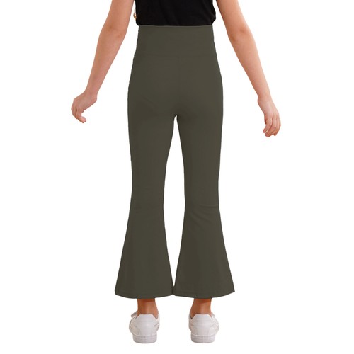 Girls Pants Fitness Dancewear Beach Trousers Moisture-wicking Flared Workout - Picture 47 of 47