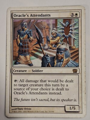 Oracle's Attendants - 8th Edition Core Set - Magic the Gathering MTG Nice!
