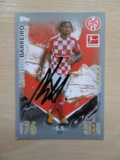Leandro Barreiro autograph signed TC Topps Bundesliga 1st FSV Mainz 05 23/24