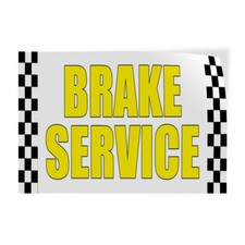Decal Stickers Brake Service Car Body Shop Repair Business Store Sign Label