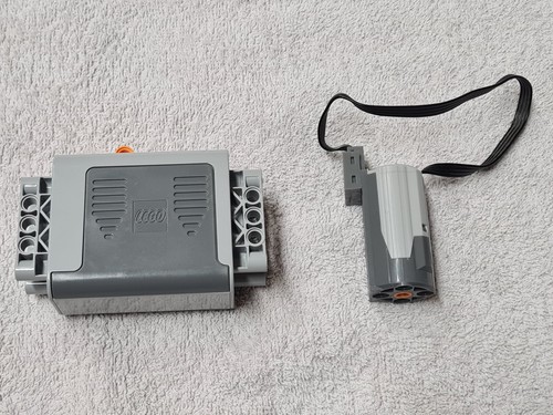 Original Lego Technic Power Functions, M-Motor + Batteriebox, Guter Zustand! - Bild 7 von 7