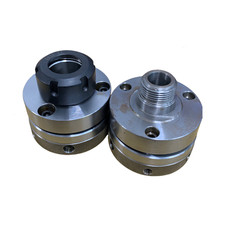 big bore collet chuck + adaptor to small bore Myford lathe 2pc sets 42mm x 2.5