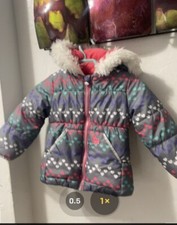 London Fog Toddler Girl's Jacket With Hood Coat Pockets Fall Size 4T  4