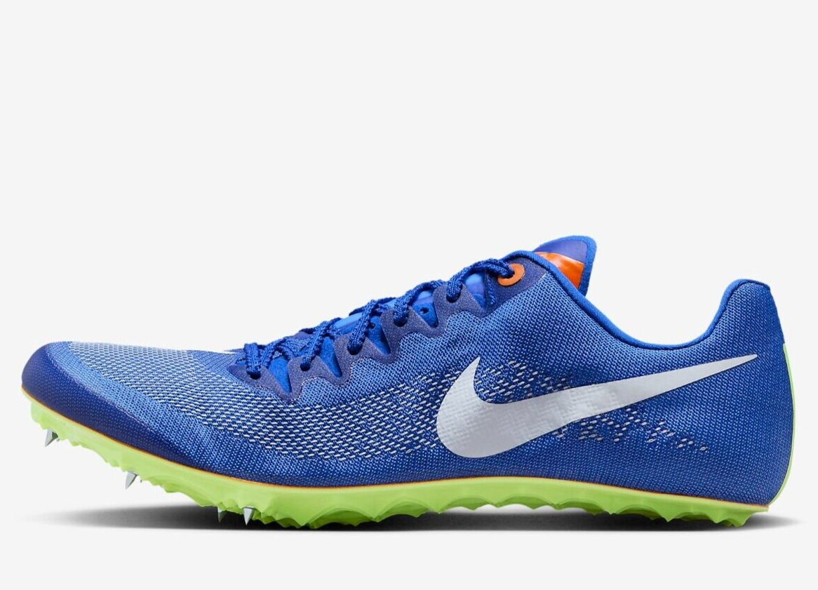 NIKE JAフライ NIKE MEN'S JA FLY 4 TRACK AND FIELD SPRINTING SPIKES RACER BLUE