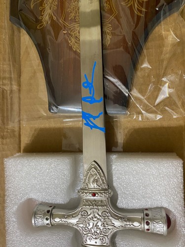 Harry Potter Sword of Godrick Griffindor LARP All Metal Sword with Wood Plaque - Picture 2 of 5