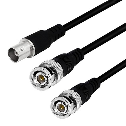 BNC Splitter Kabel Linia koncentryczna Męski na żeński / Żeński na męski i żeński na żeński - Zdjęcie 10 z 10