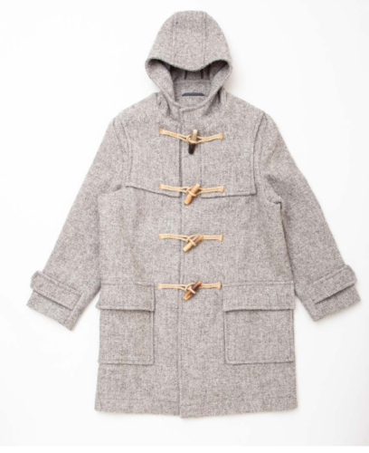S.E.H. Kelly Herdwick Tweed Men's Duffle Coat Size M New Retails $2,485.00