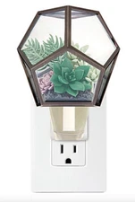 BATH & BODY WORKS WALLFLOWERS SUCCULENT TERRARIUM PLUGIN DIFFUSER NEW