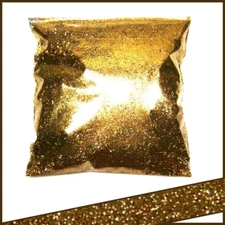 9oz (266ml) Golden Chestnut Brown .015" Medium Metal Flake Paint Additive
