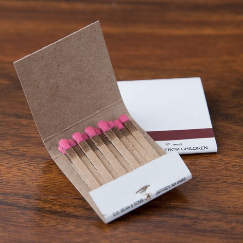50 Plain Matches Matchbooks Birthday Candle Wholesale Commercial Convenience BBQ - Picture 4 of 5