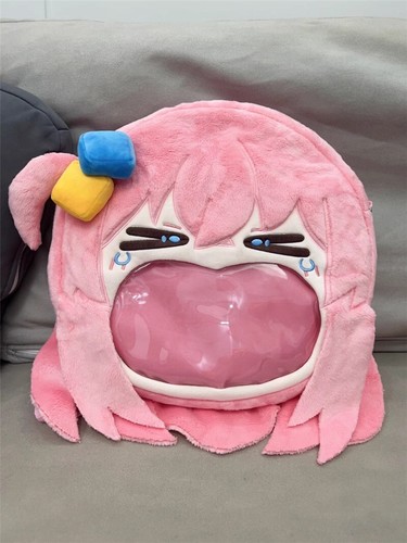 BOCCHI THE ROCK! Zaino peluche Gotoh Hitori Itabag rosa borse a tracolla - Foto 12 di 15