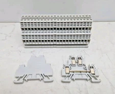 25 Pack Allen Bradley 1492-WD4 Industrial Screw Connection Terminal Block 