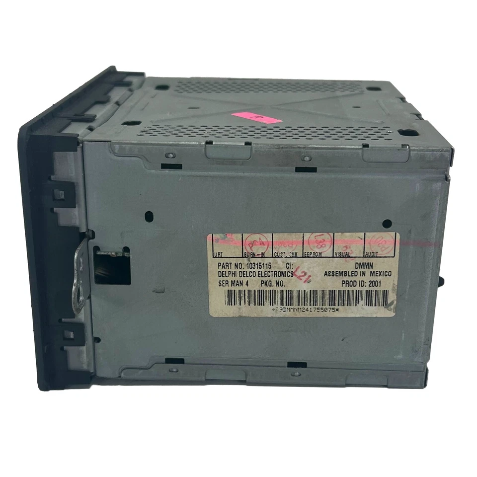 Chevrolet Cavalier/Venture 2002-2005 receptor reproductor de radio AM FM 10315115 FABRICANTE DE EQUIPOS ORIGINALES Foto 4 de 4