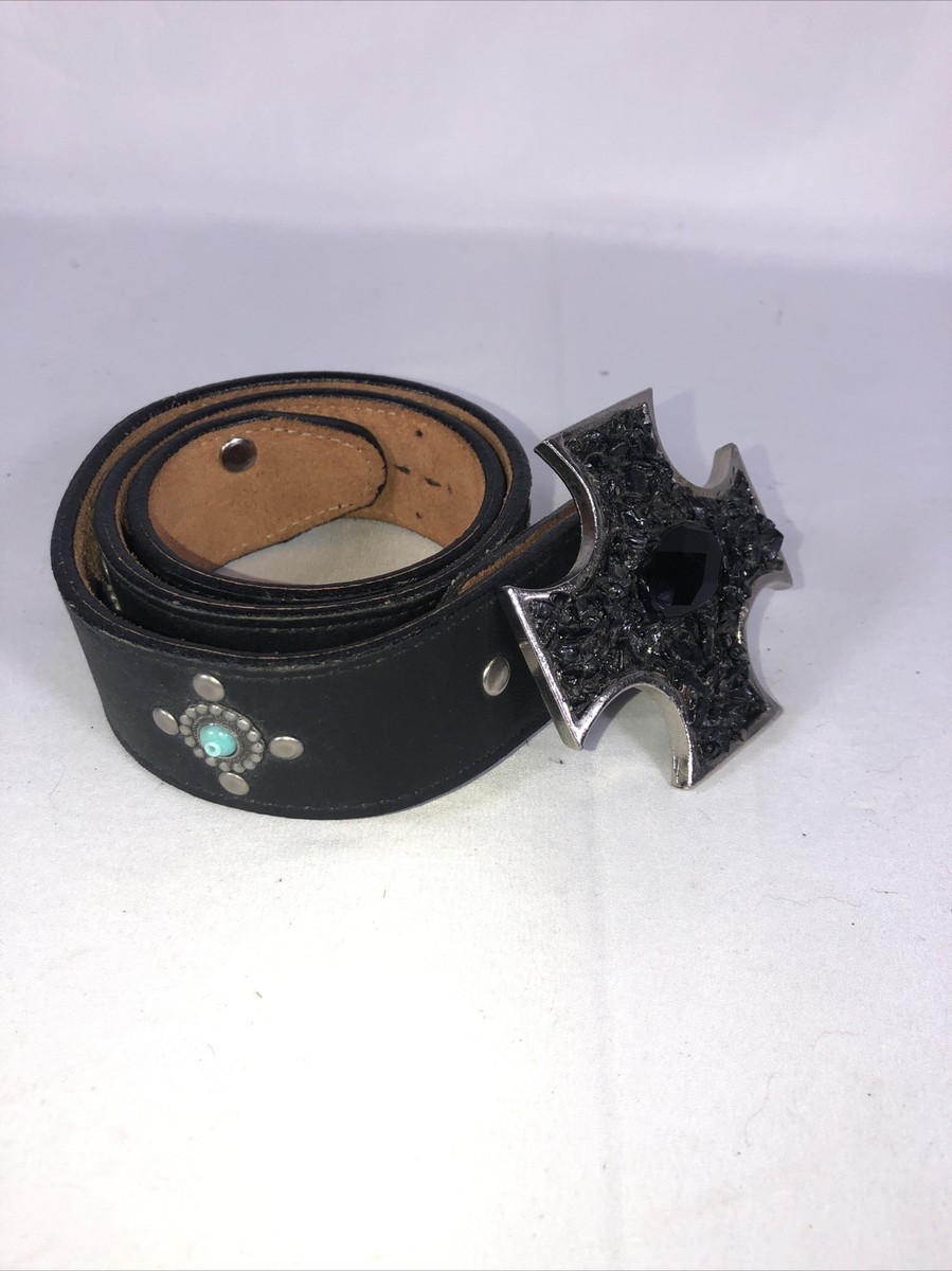 Wimberly Western Style Black Natural Stone Buckle with 28  display picture 3