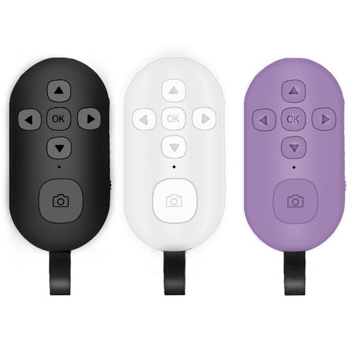 Phone Remote Controller Wireless Camera Shutter Selfie Button Clicker Rechargeab