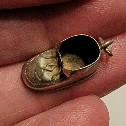 Auswahl Mid-Century Vintage Modern 3-D Sterlingsilber Charms Gelenk  - Bild 40 von 63