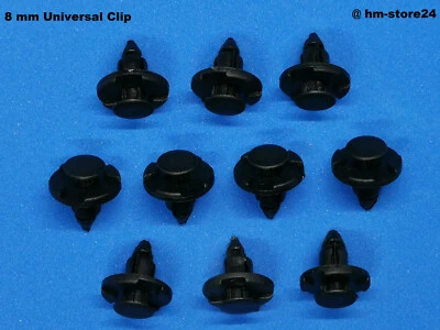 10x 8mm Befestigungs Verkleidungs Clips Kymco Suzuki Kawasaki Motorrad Quad ATV