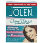 Original Jolen Mild Formula Facial plus AloeVera Creme Bleach Lightens Dark Hair
