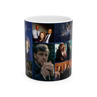 The X-Files Ceramic Mug 11oz, David Duchovny, Gillian Anderson, Robert Patrick