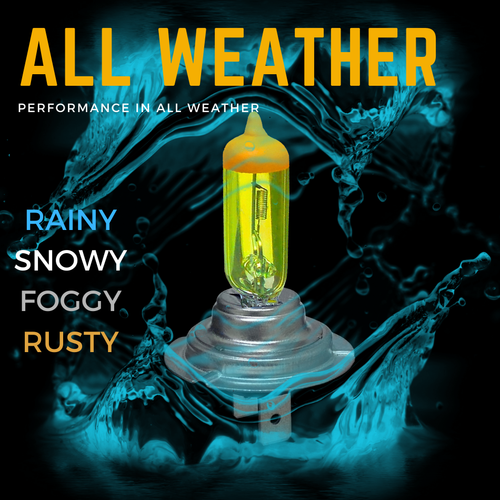 For Audi A4 B8 Xenon Yellow 100w Headlight 2008-2015 Low Beam Light Bulbs 12v - Picture 10 of 11