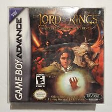 Lord of The Rings: The Fellowship of The Ring Nintendo Game Boy Advance GBA CIB