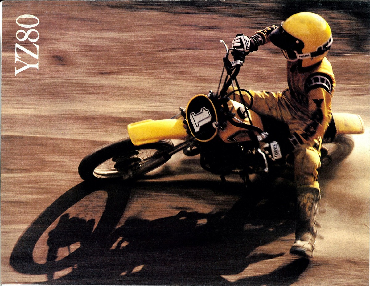 YAMAHA Brochure YZ80 H 1981 Sales Catalog Catalogue REPRO YZ80H | eBay