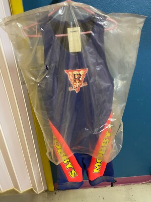 NOS vintage size large mobbys jet ski spring wetsuit short springsuit neon old