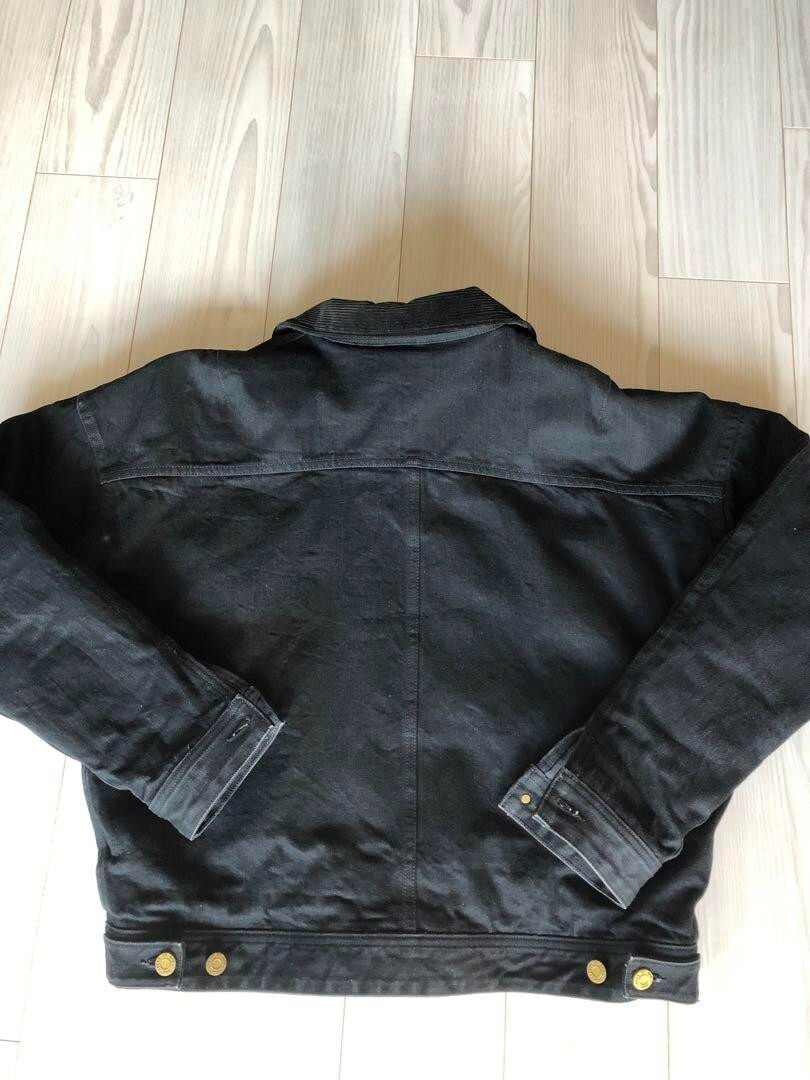 Fear Of God 5Th Alpaca Denim Black Jacket Selvedge Trucker