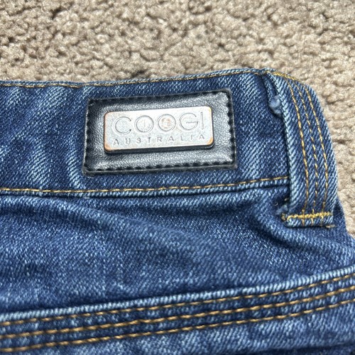 Boys Size 4 COOGI Jeans Embroidered Logo Dark Wash Denim - Picture 5 of 9