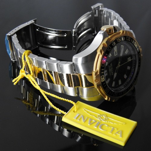Invicta Pro Diver 25795 Herren-Armbanduhr schwarz/silber/gold - Bild 7 von 12