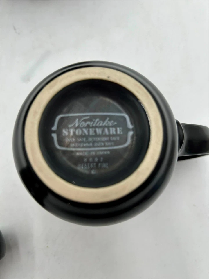 8) TAZAS DE CAFÉ NORITAKE DESERT FIRE EN MUY BUENA CONDICIÓN Foto 3 de 4