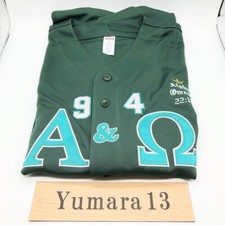 Supreme Alpha Omega Baseball Jersey Black White Orange Green 4colors Size S-XXL