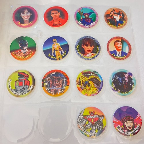 Gros lot / 420 pogs / Power Rangers / Dragon Ball Z / The mask / Voir