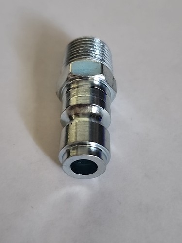 3/8" Quick Coupler Male Plug - Durable Air Tool Fitting, Industrial Quality - Picture 4 of 4