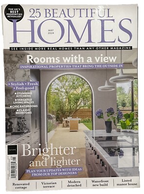 25 BEAUTIFUL HOMES UK MAGAZINE MAY 2024 Rooms With A View Issue 297