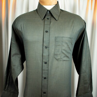 olive dress shirt