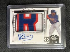 2022 LeAf Trinity KEVIN PARADA  RC #5/99 Auto JUMBO Patch NY Mets