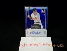 2016 Donruss Signature Series Kelby TOMLINSON Blue Autograph Auto RC #199SP