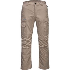 Image of Portwest T802 KX3 Ripstop Trousers Sand 48" 31"