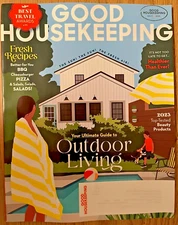 Good Housekeeping Magazine - May 2023 - Outdoor Living, Fresh Recipes, BBQ -NEW!