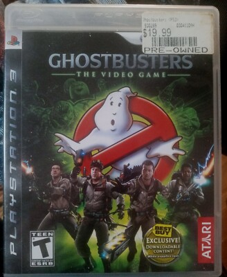 Ghostbusters: The Video Game (Sony PlayStation 3, 2009) Tested and Works