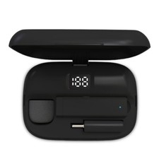 Wearable Lavalier Mic Noise Cancelling Microphone System External Lapel Mic